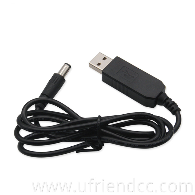 OEM Cable USB a DC 5,5x2,5mm DC Cable USB macho a 5,5mm conector de barril Cable
